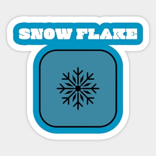 Snowflake Sticker